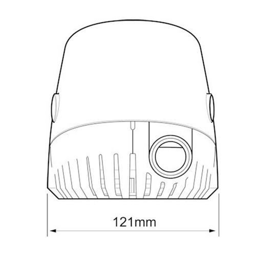 LÄNSPUMP AUTO ORCA 1300GPH 12V